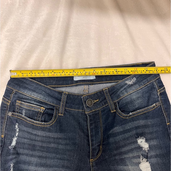 Judy Blue Denim Arts Co Jeans Straight Leg Distressed stretch 9/29 - Picture 12 of 12